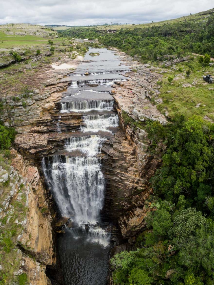 mnyameni waterfall transkei